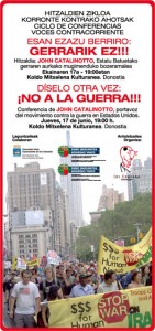 No a la guerra, Gerrarik Ez No a la guerra, Gerrarik Ez